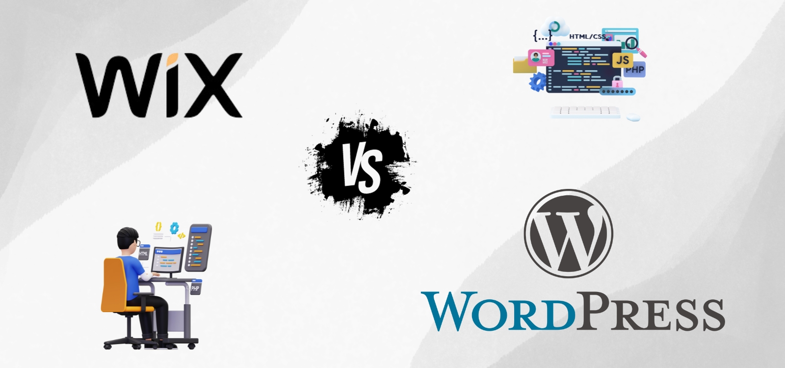 Wix vs WordPress Website